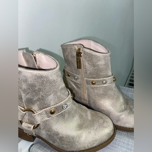 GIRLS' JESSICA SIMPSON Little Kid LAYLA HARNESS BOOTS Size 11 - Picture 3 of 6